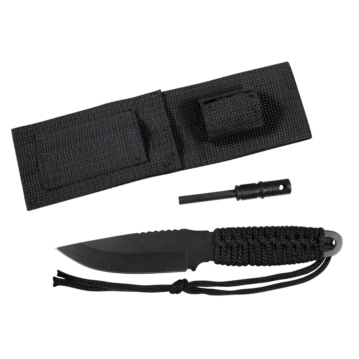 Rothco Paracord Knife With Fire Starter - Rothco 3675