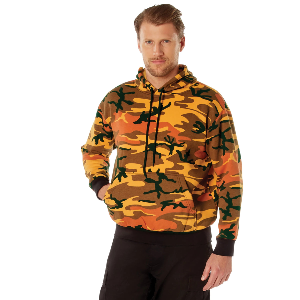 Rothco Camo Pullover Hooded Sweatshirt - Rothco 3690-SOC-S