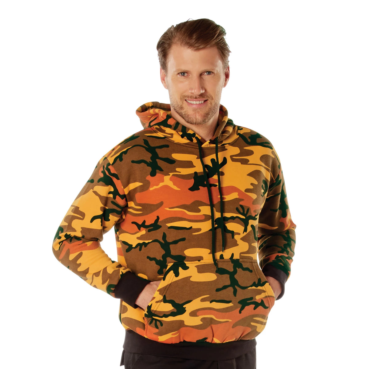 Rothco Camo Pullover Hooded Sweatshirt - Rothco 3690-SOC-S