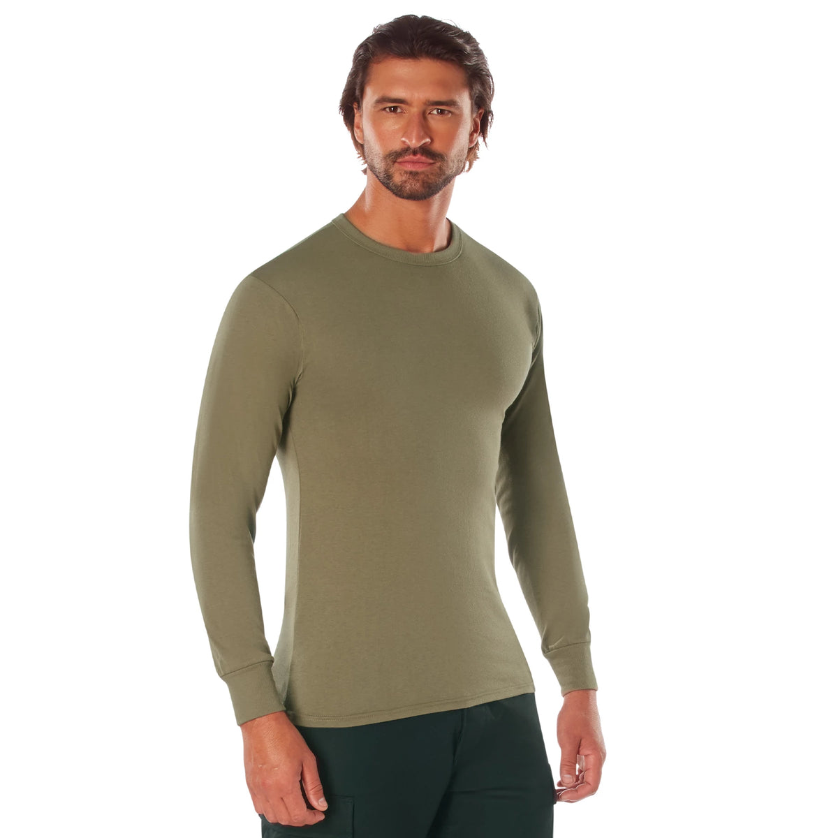 Rothco Long Sleeve Solid T-Shirt - Rothco 3727-SML