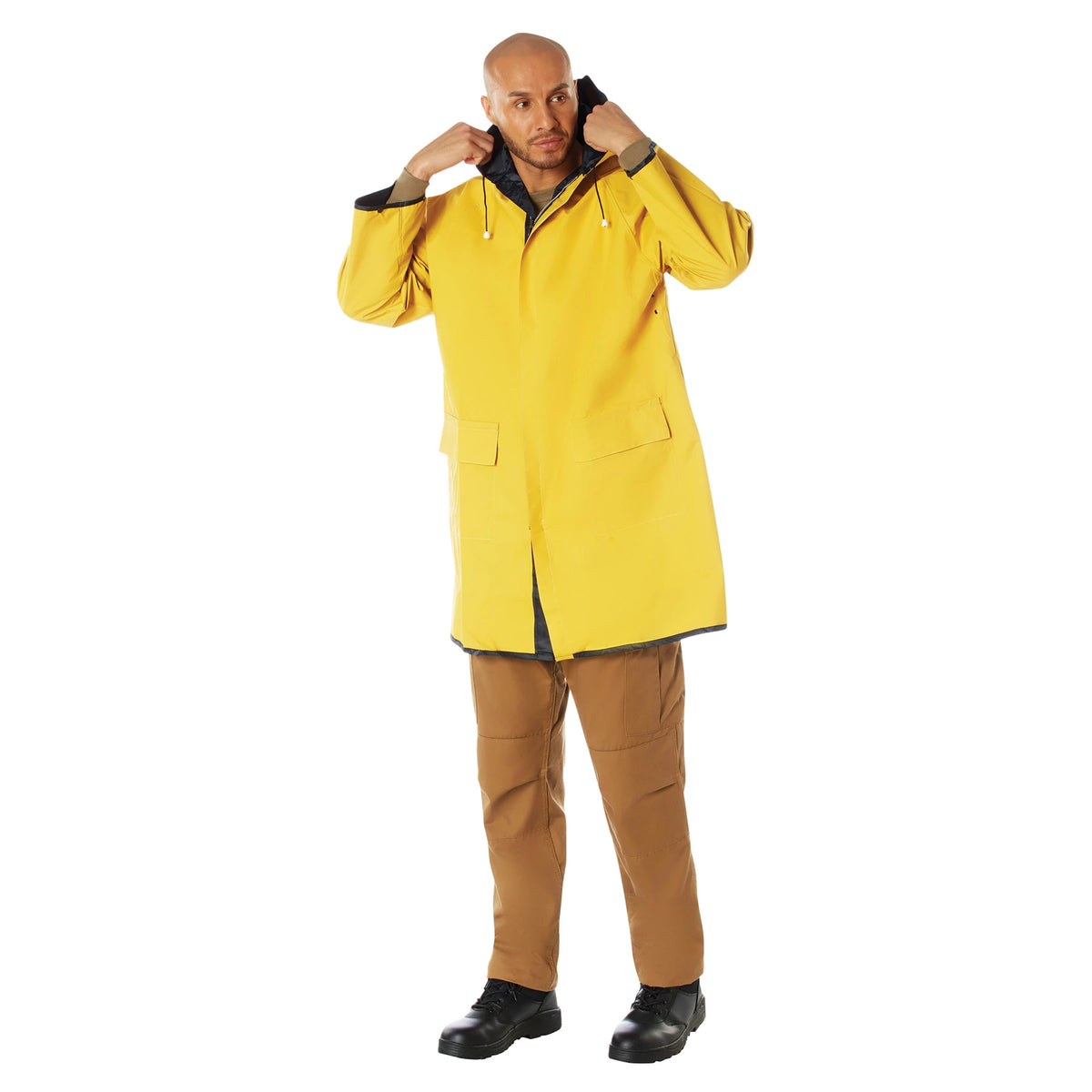Rothco Reversible 3/4 Length Rain Parka - Rothco 3750-NBY-2XL