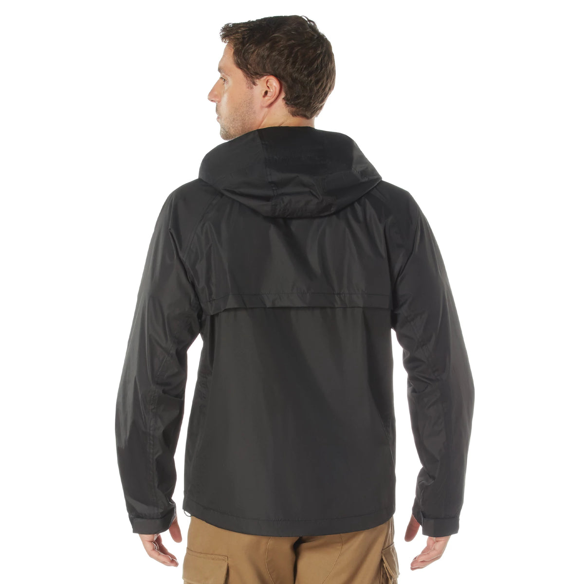 Rothco Packable Rain Jacket - Rothco 3755-BK-3XL