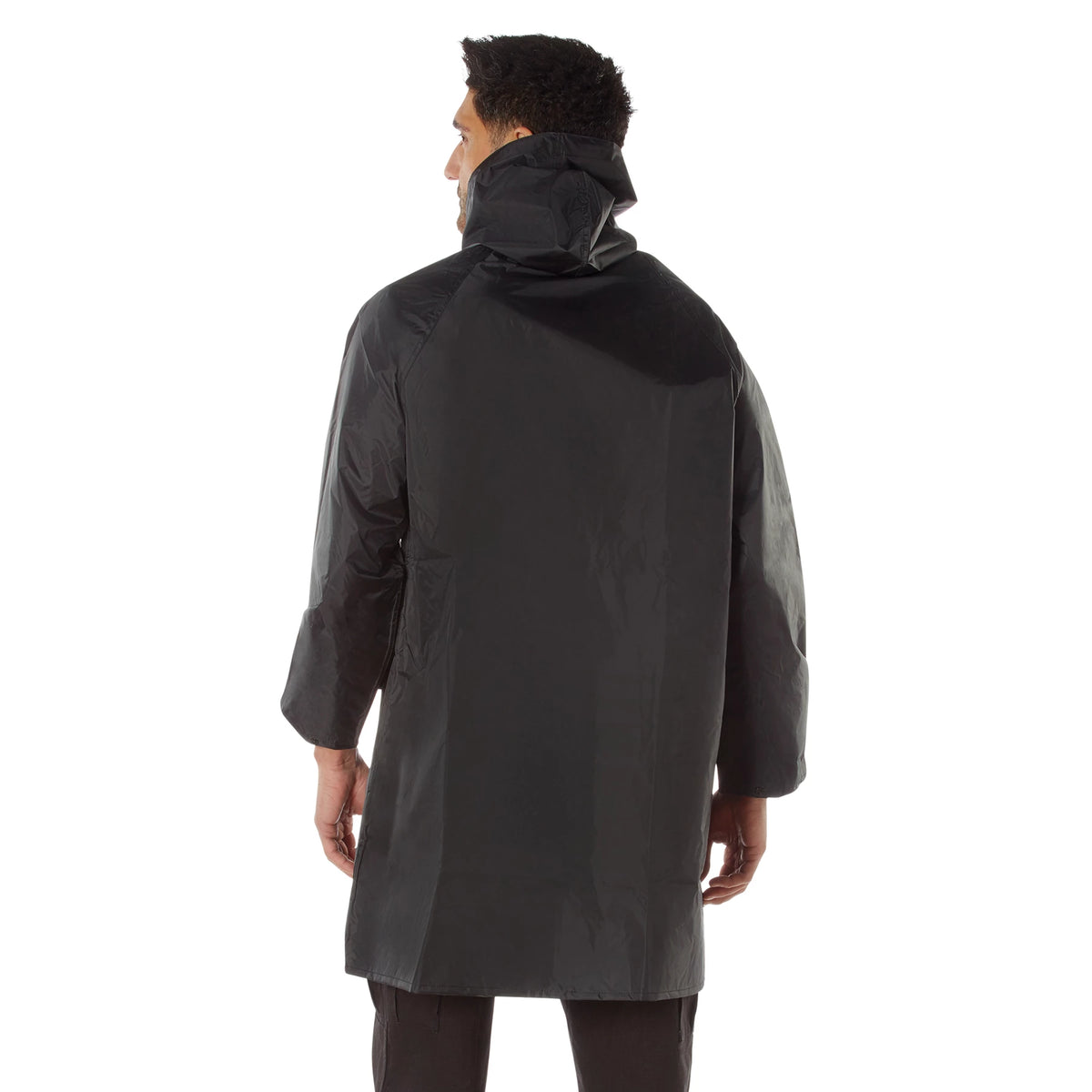 Rothco Reversible 3/4 Length Rain Parka - Rothco 3759-BKOD-S