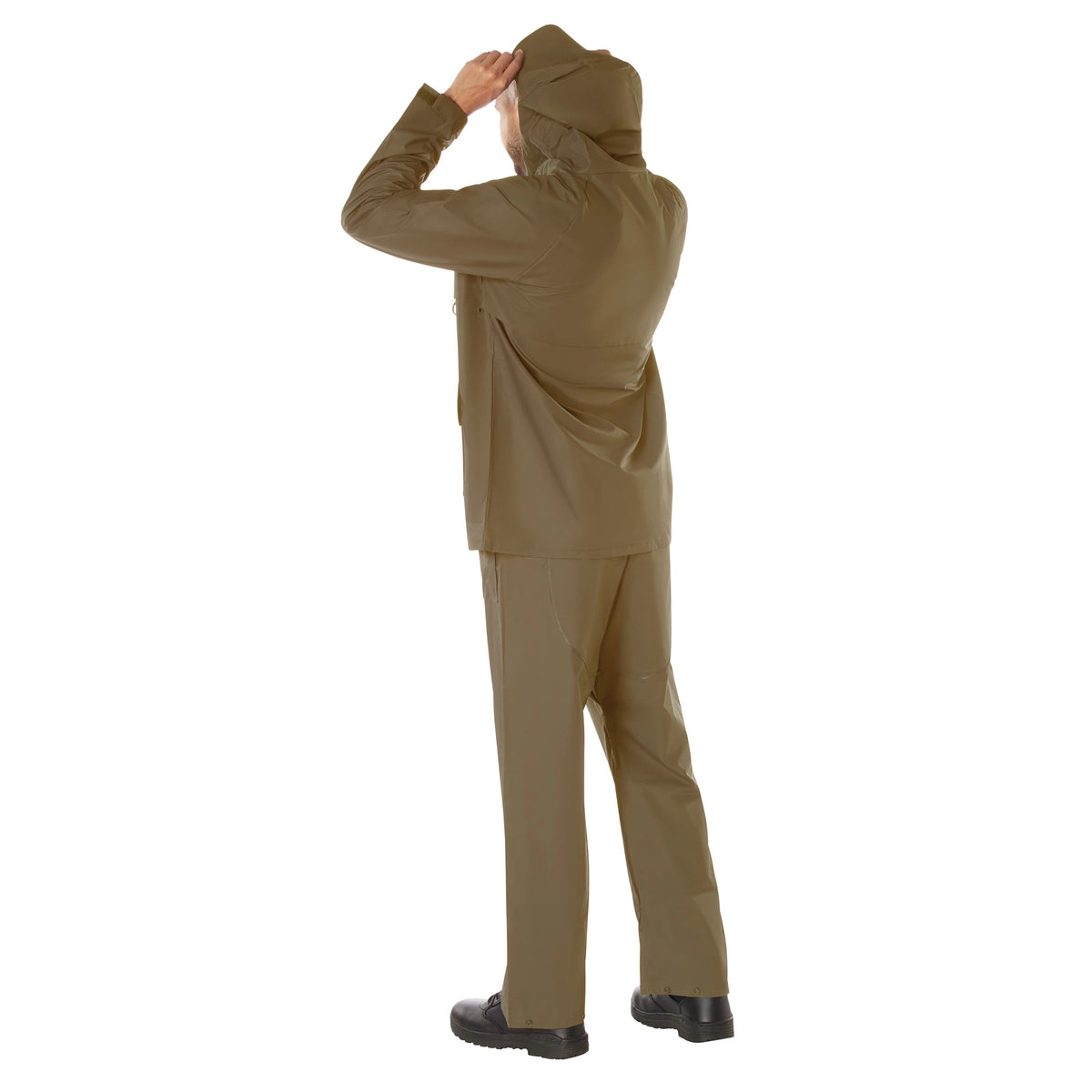 Rothco 2 Piece Microlite PVC Rainsuit - Rothco 37651-CB-3XL