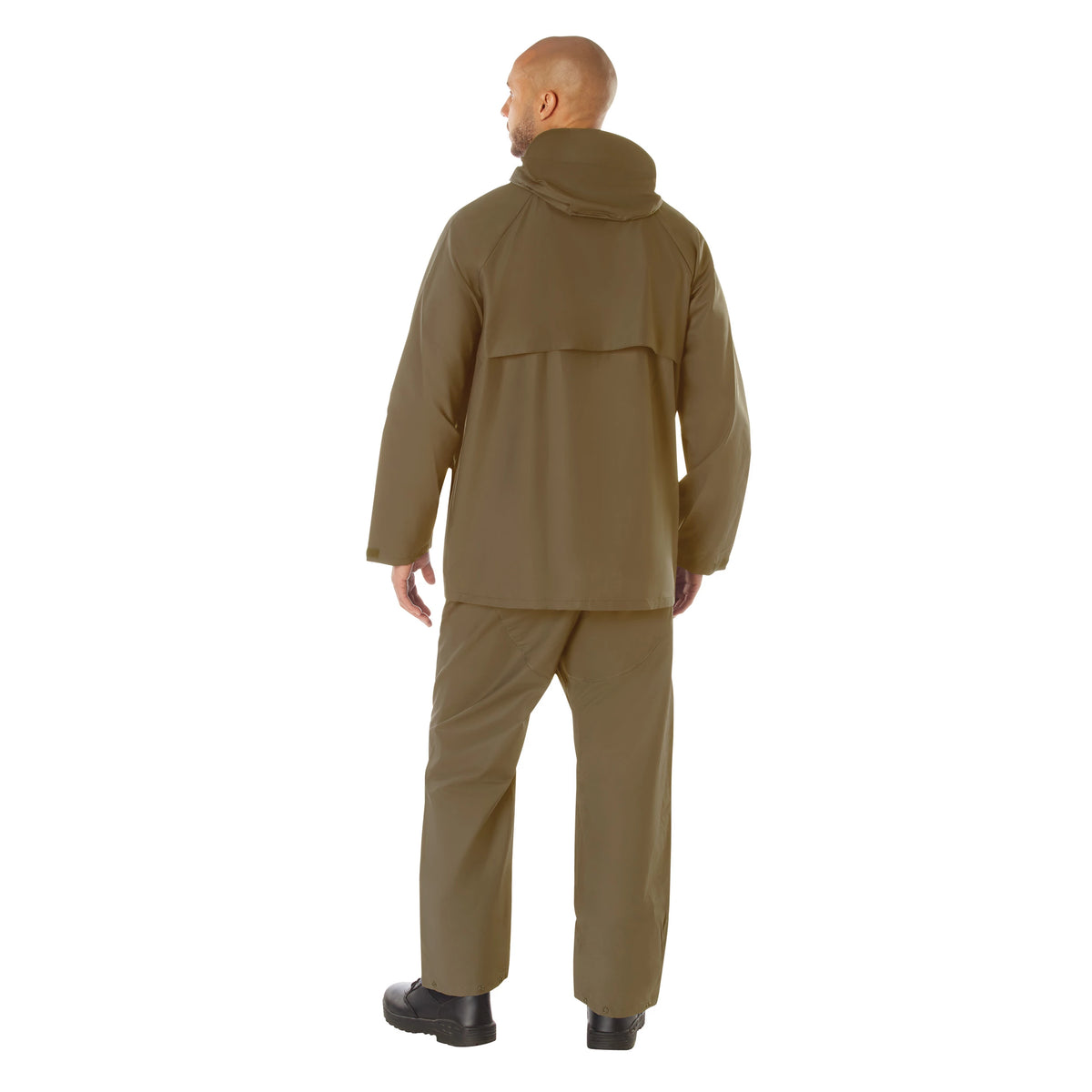 Rothco 2 Piece Microlite PVC Rainsuit - Rothco 37650-CB-S