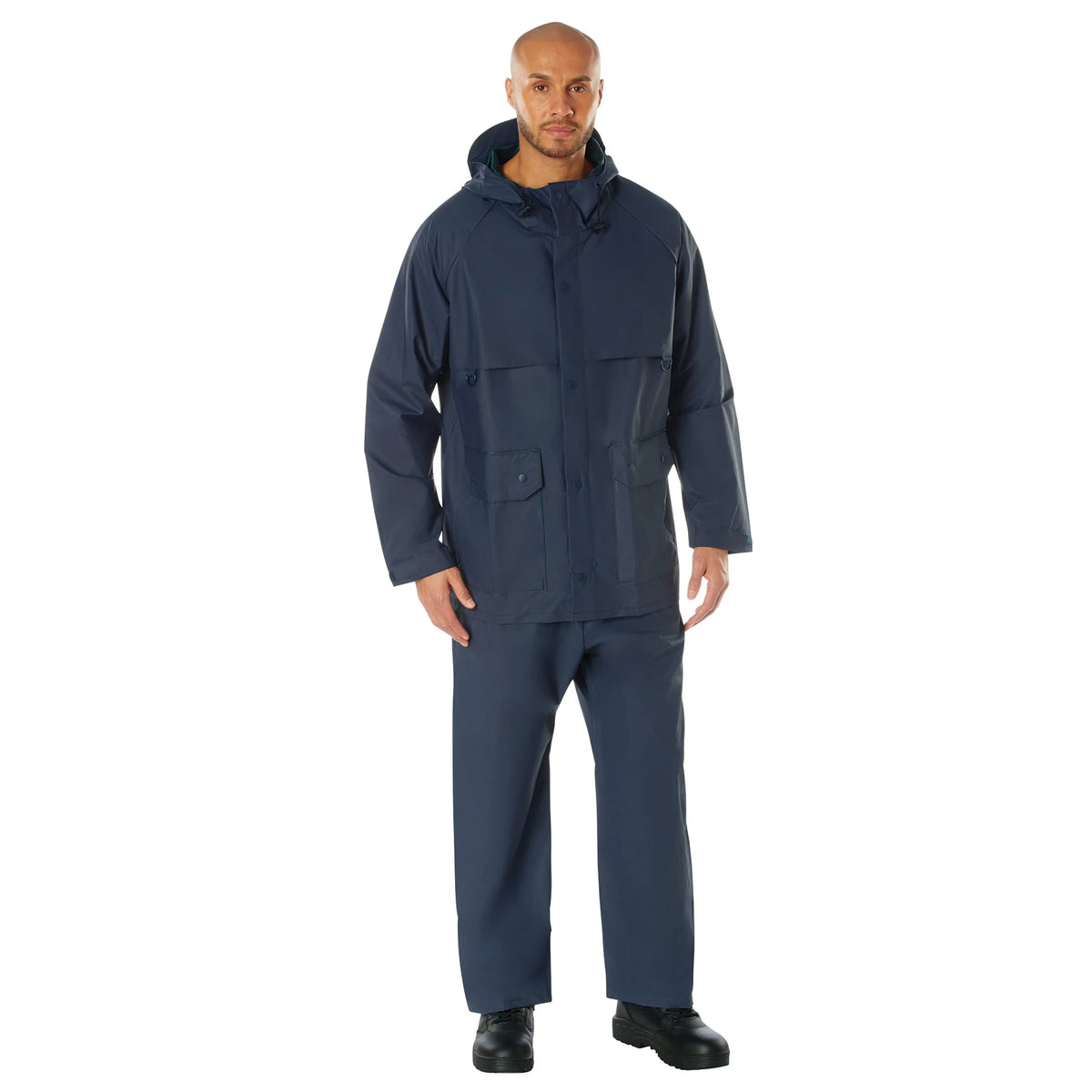 Rothco 2 Piece Microlite PVC Rainsuit - Rothco 3770-NB-S
