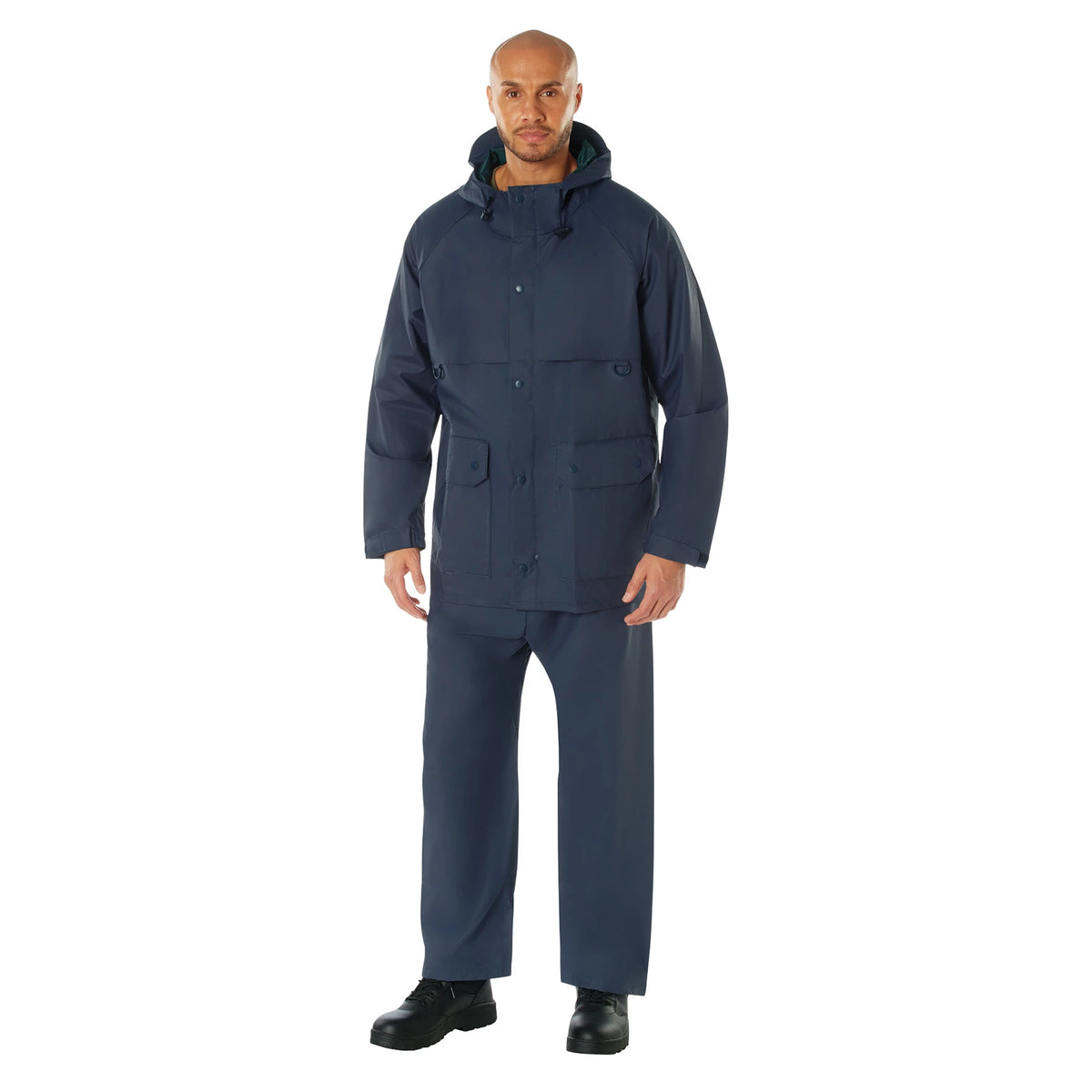 Rothco 2 Piece Microlite PVC Rainsuit - Rothco 3770-NB-S