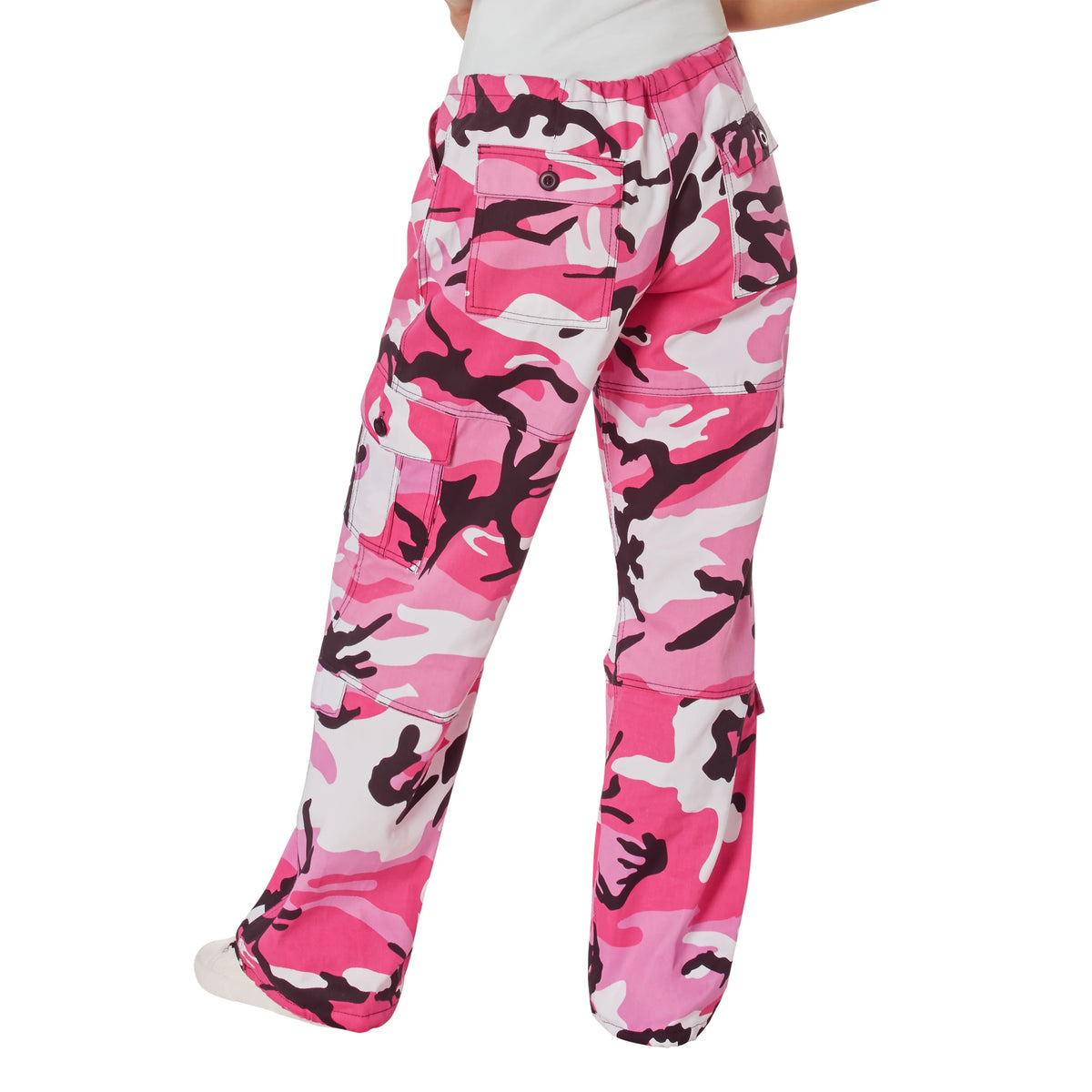 Rothco Womens Paratrooper Colored Camo Fatigues - Rothco 3781-PKC-S