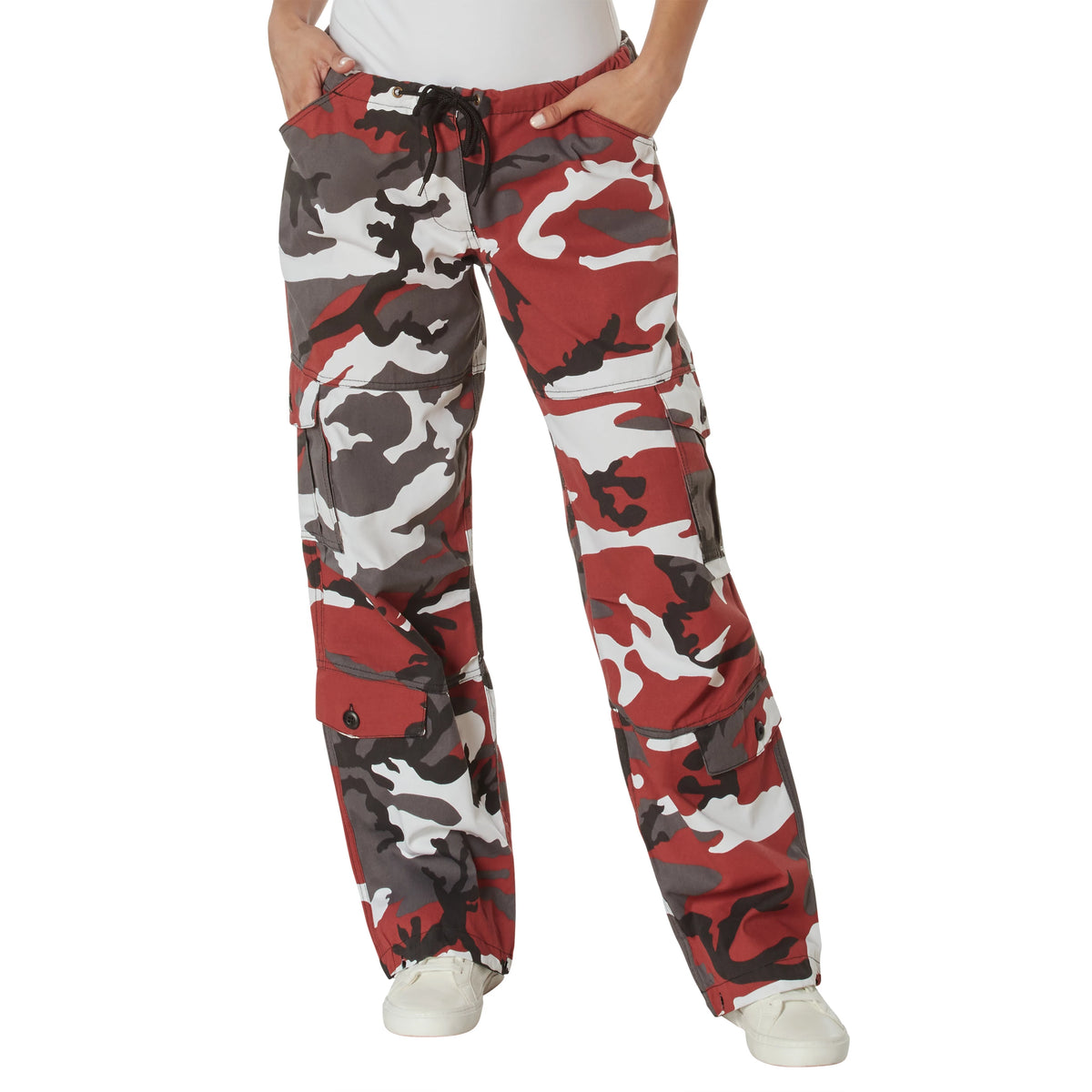 Rothco Womens Paratrooper Colored Camo Fatigues - Rothco 3782-RC-S