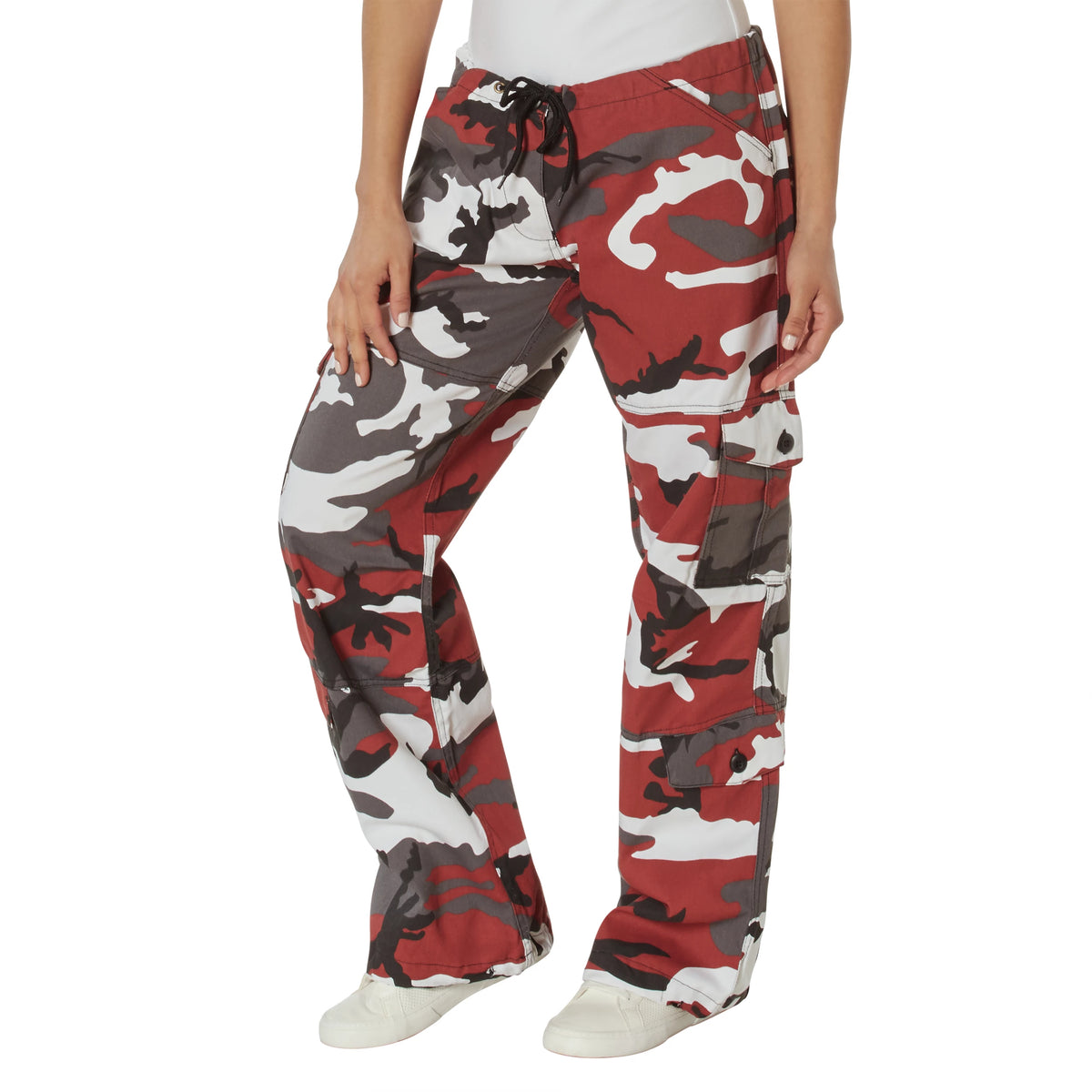 Rothco Womens Paratrooper Colored Camo Fatigues - Rothco 3782-RC-S
