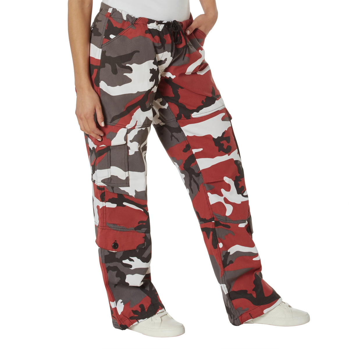 Rothco Womens Paratrooper Colored Camo Fatigues - Rothco 3782-RC-XXS