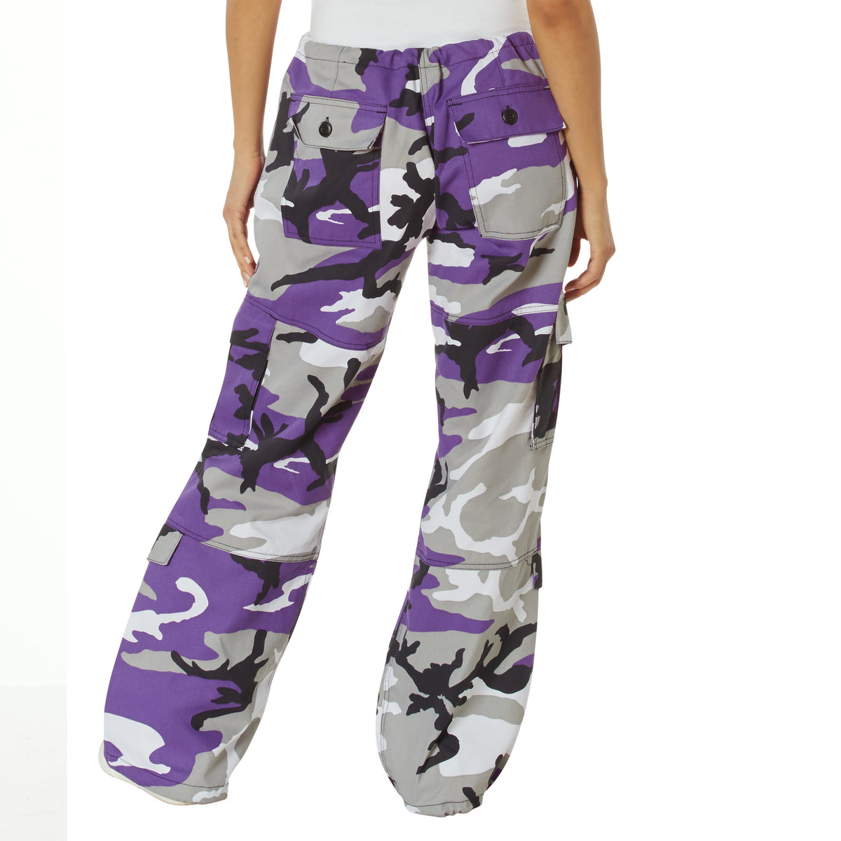 Rothco Womens Paratrooper Colored Camo Fatigues - Rothco 3783-UVC-S