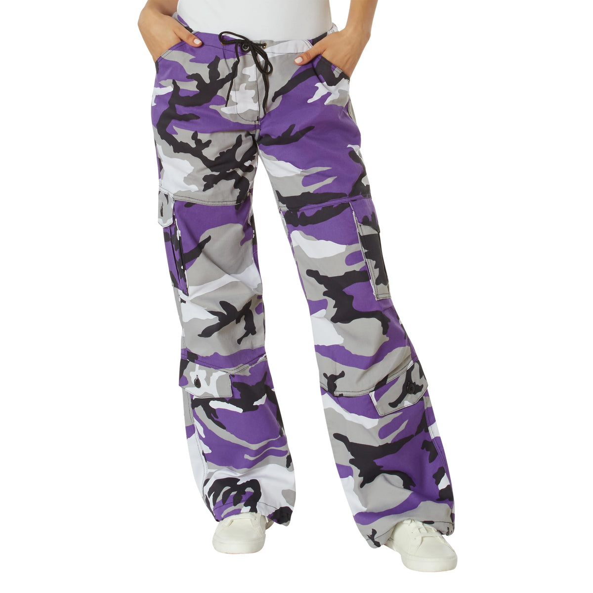 Rothco Womens Paratrooper Colored Camo Fatigues - Rothco 3783-UVC-S
