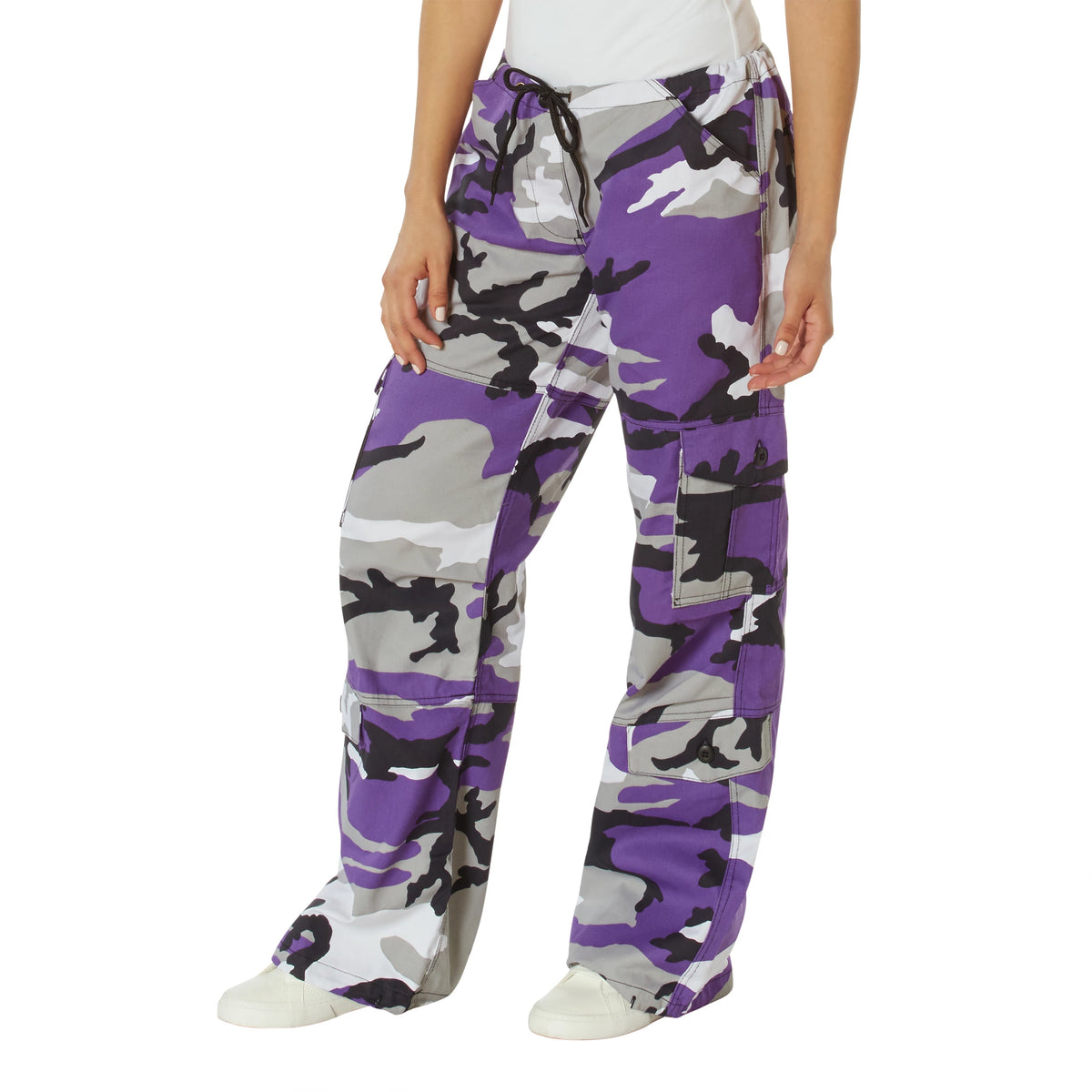 Rothco Womens Paratrooper Colored Camo Fatigues - Rothco 3783-UVC-S