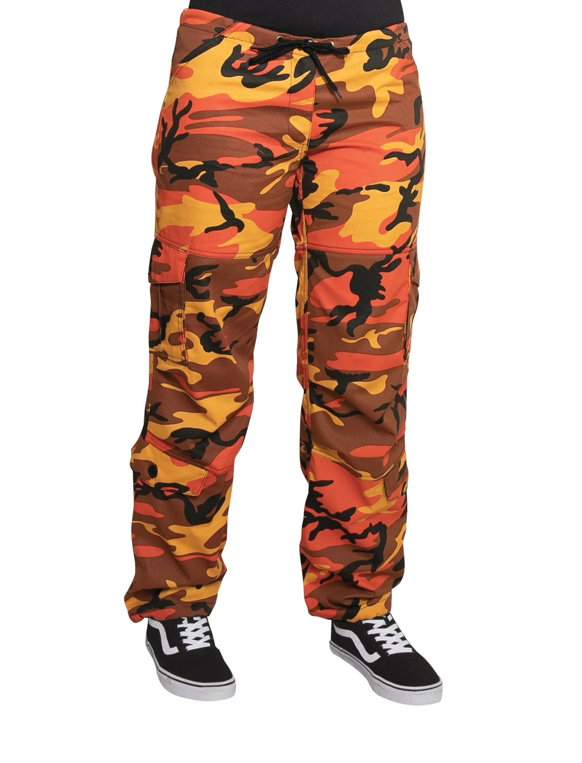 Rothco Womens Paratrooper Colored Camo Fatigues - Rothco 3784-XXS