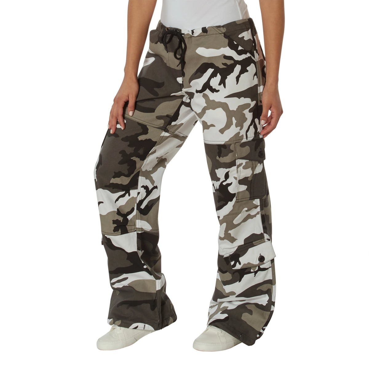 Rothco Womens Paratrooper Colored Camo Fatigues - Rothco 3785-CC-M