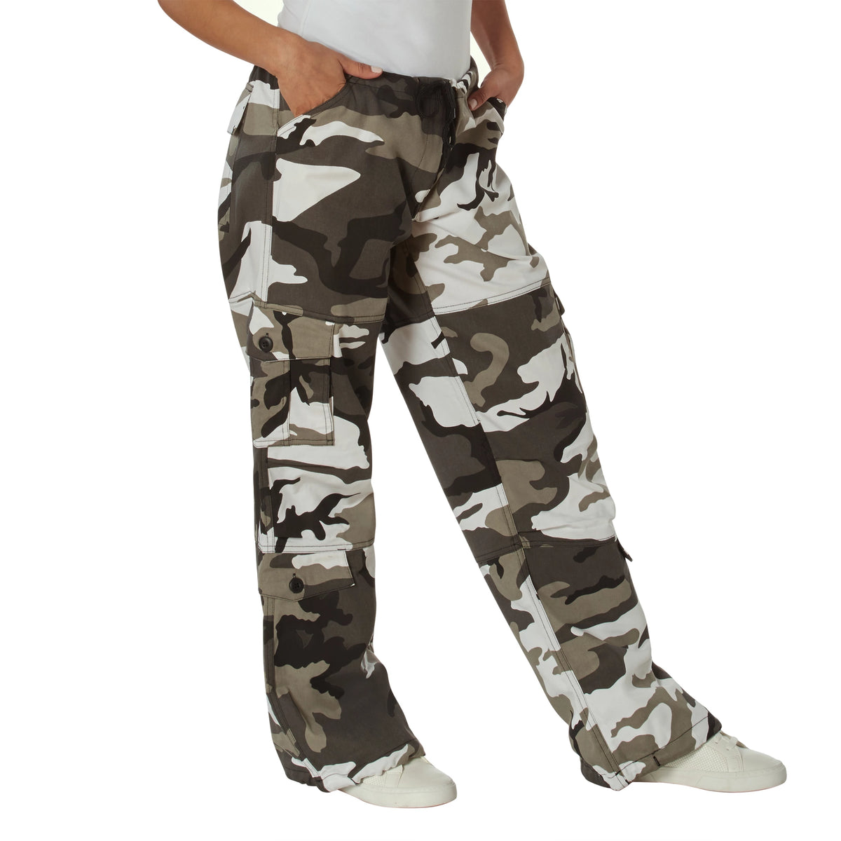 Rothco Womens Paratrooper Colored Camo Fatigues - Rothco 3785-CC-M