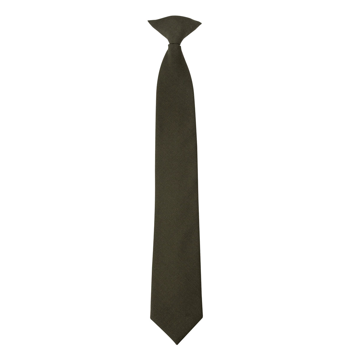 Rothco AGSU Clip-On Necktie – Heritage Green - Rothco 38015-LONG-21"