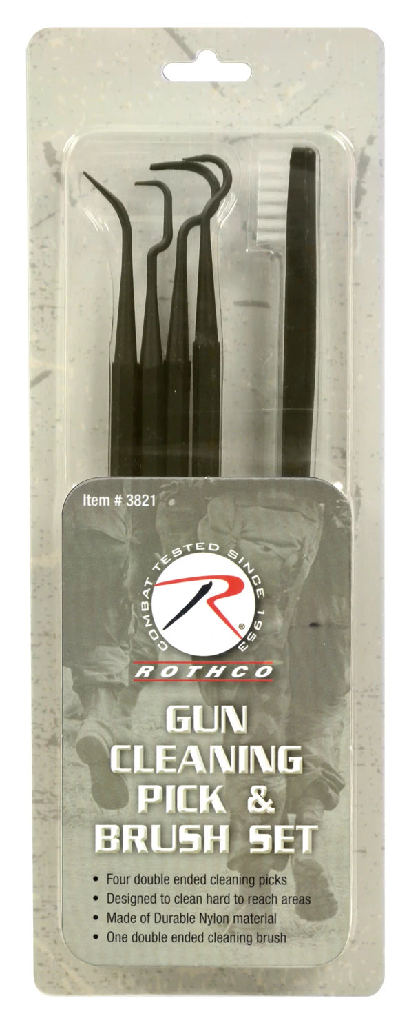 Rothco Gun Cleaning Pick & Brush Set - Rothco 3821