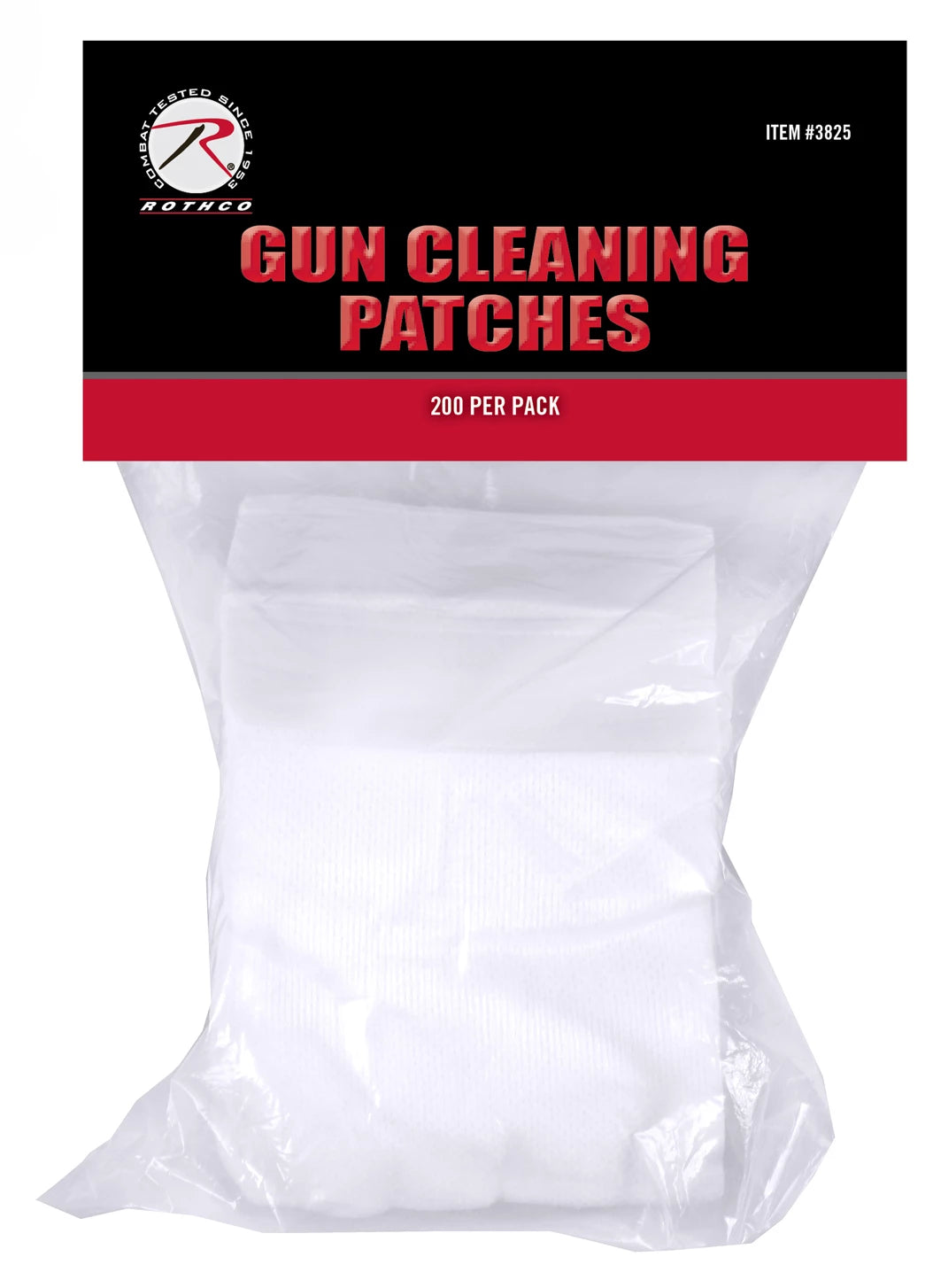 Rothco Cotton Gun Cleaning Patches - Rothco 3825
