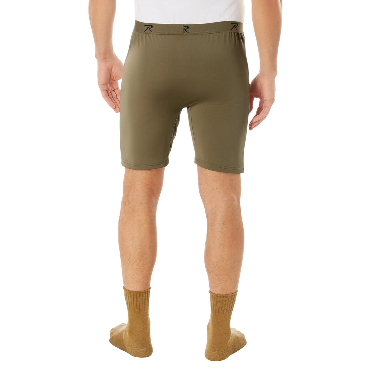 Rothco Long Length Moisture Wicking Performance Boxer Shorts - Rothco 38260-SML