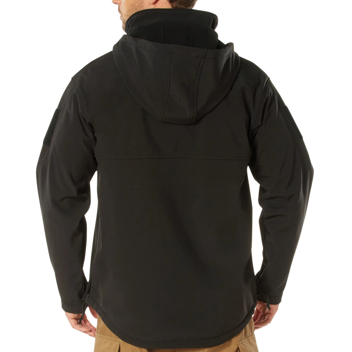 Rothco Concealed Carry Soft Shell Anorak - Black - Rothco 3840-XLRG