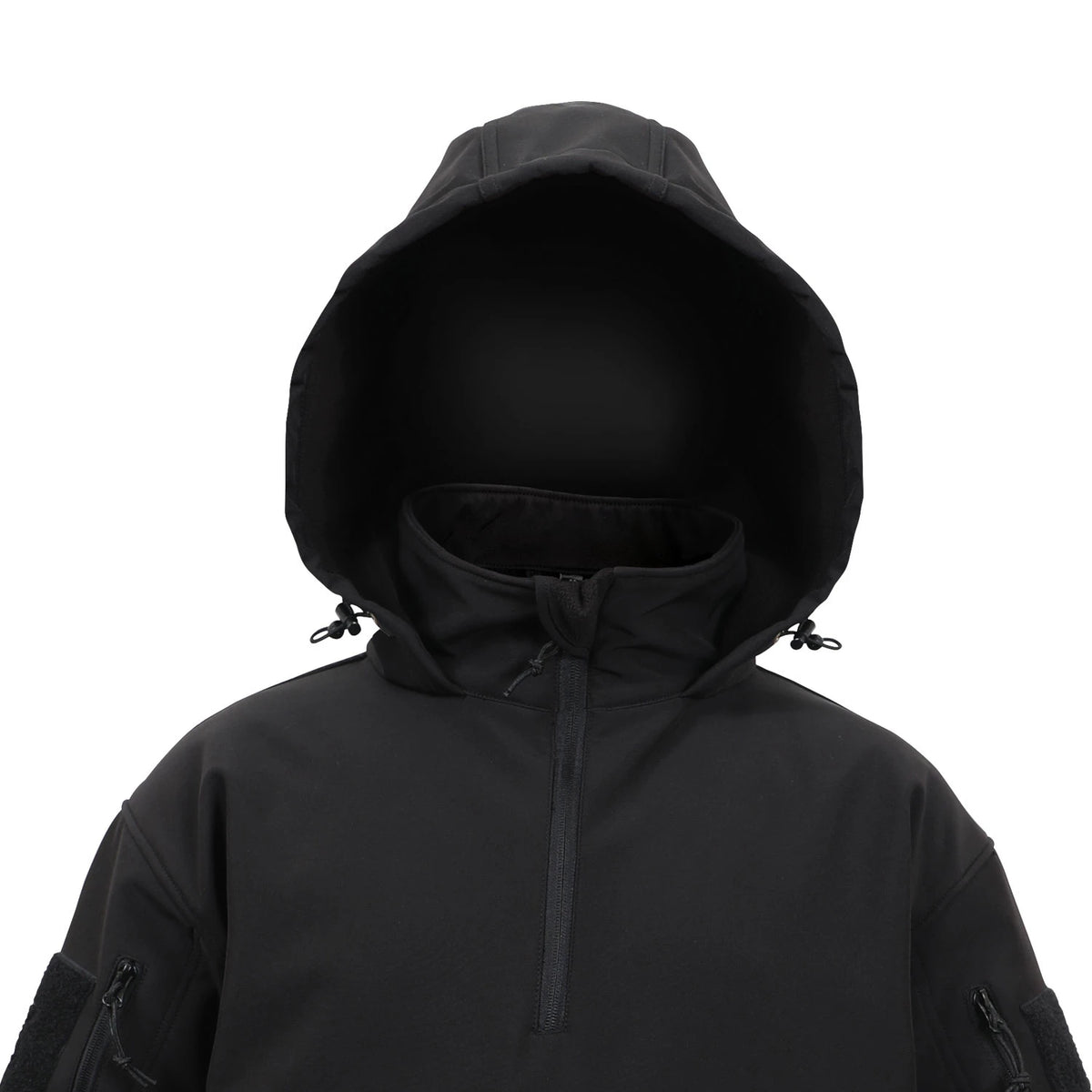 Rothco Concealed Carry Soft Shell Anorak - Black - Rothco 3840-SML