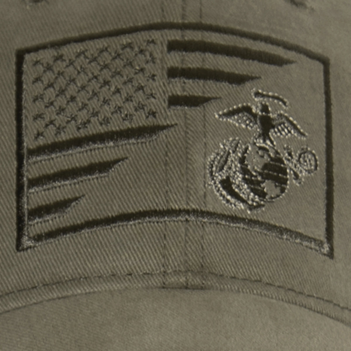Rothco USMC Eagle, Globe and Anchor / US Flag Low Pro Cap - Rothco 3859