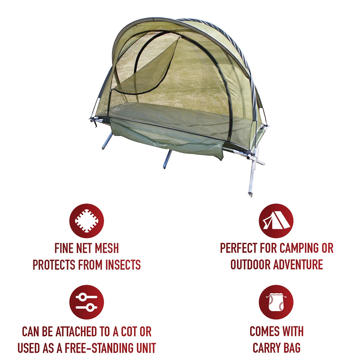 Rothco Free Standing Mosquito Net Tent - Rothco 3860