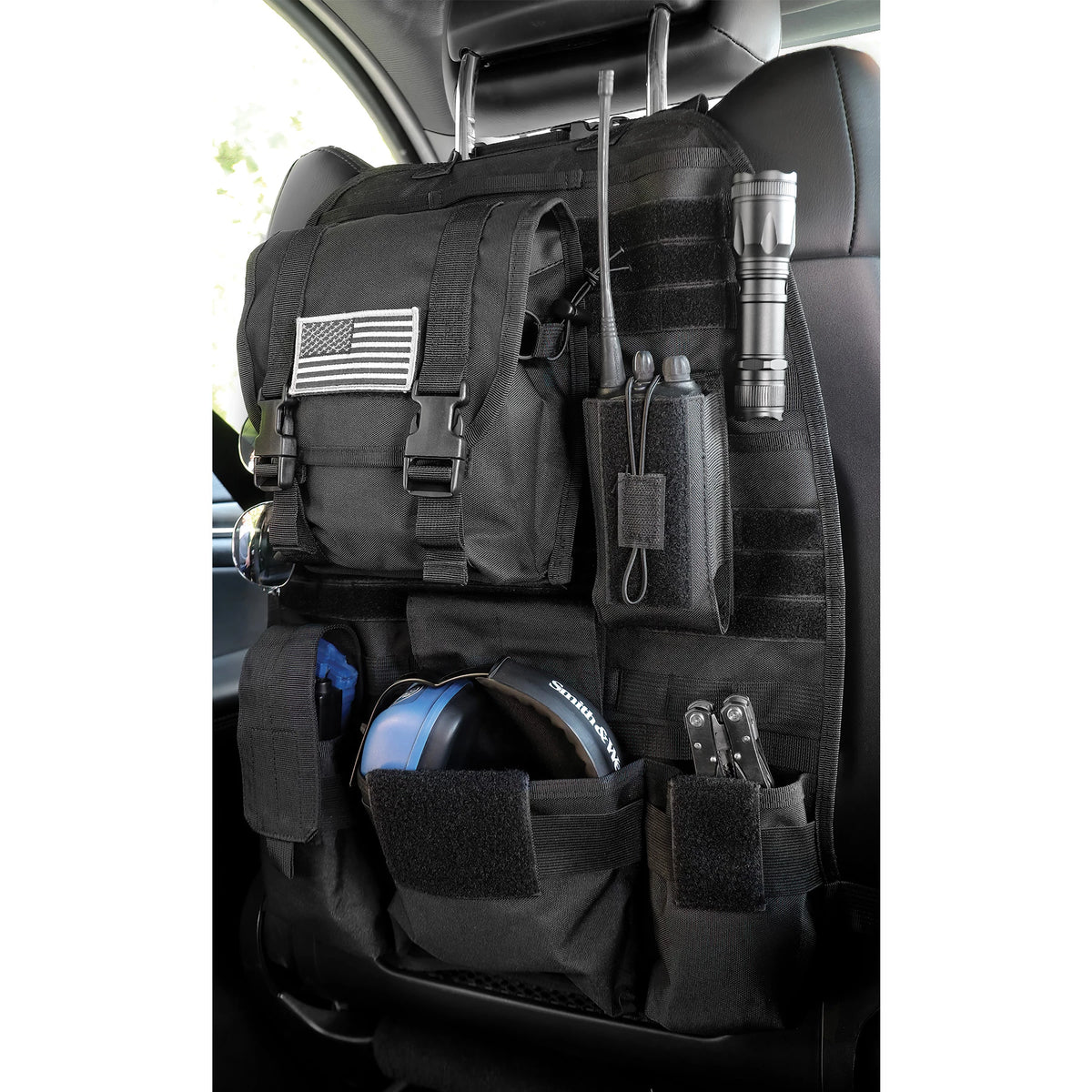 Rothco Tactical Car Seat Panel - Black - Rothco 3902