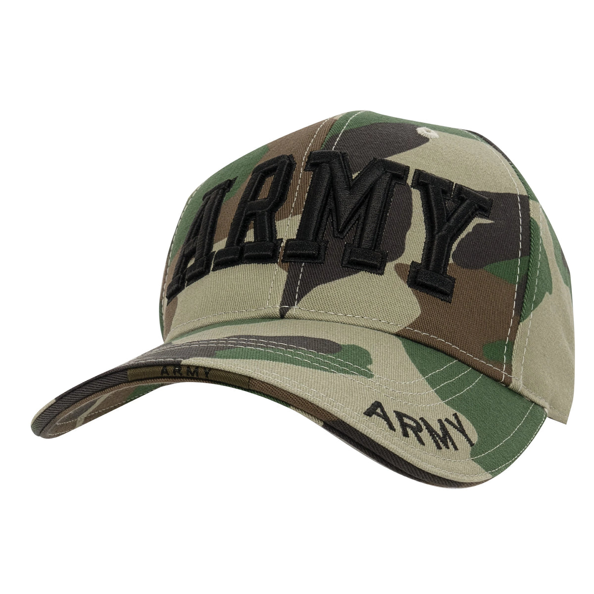 Rothco Deluxe Army Embroidered Low Profile Insignia Cap - Rothco 3908