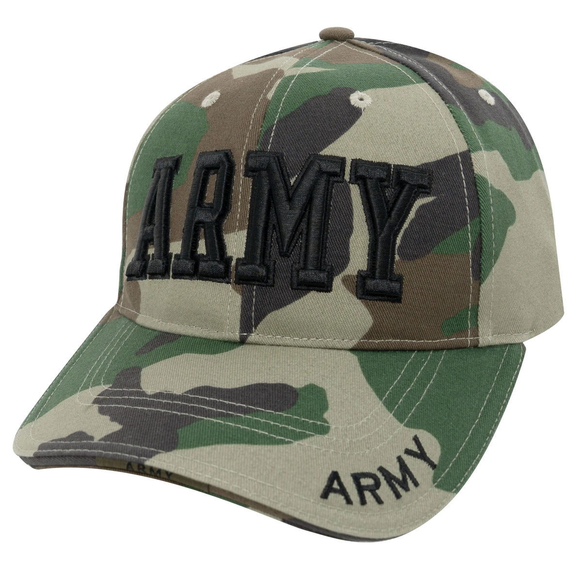 Rothco Deluxe Army Embroidered Low Profile Insignia Cap - Rothco 3908