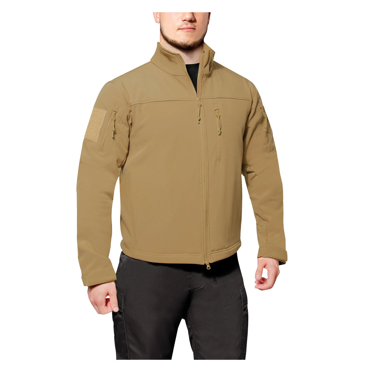 Rothco Stealth Ops Soft Shell Tactical Jacket - Rothco 3909-MED