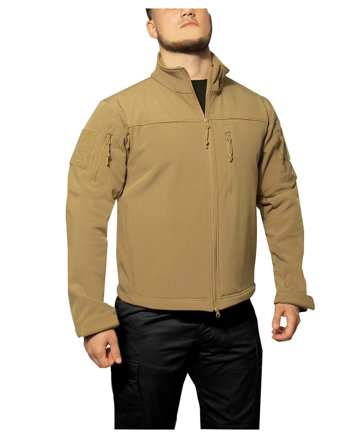 Rothco Stealth Ops Soft Shell Tactical Jacket - Rothco 3909-SML