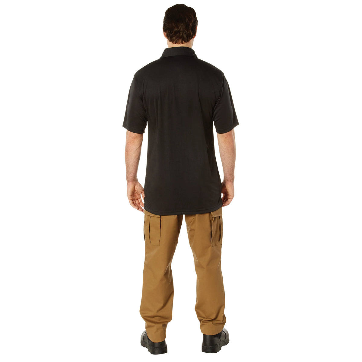 Rothco Tactical Performance Polo Shirt - Rothco 3912-BK-S
