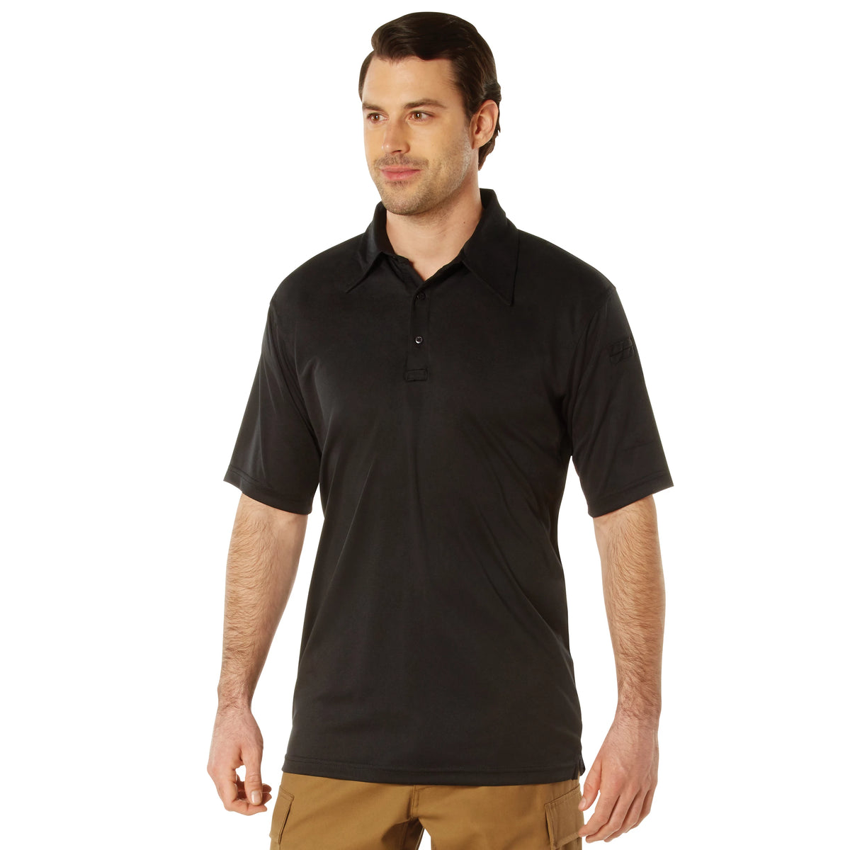 Rothco Tactical Performance Polo Shirt - Rothco 3912-BK-S