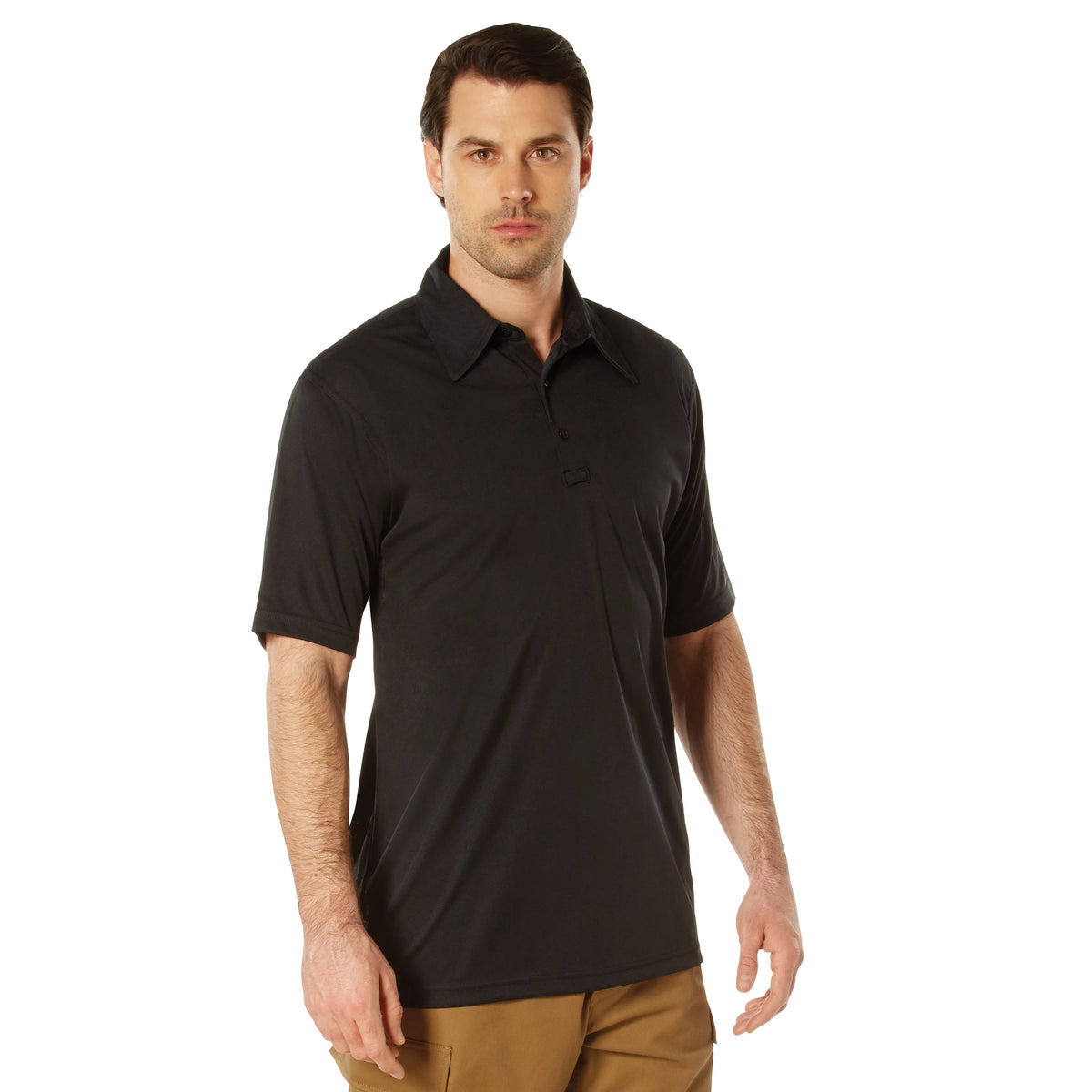 Rothco Tactical Performance Polo Shirt - Rothco 3912-BK-S