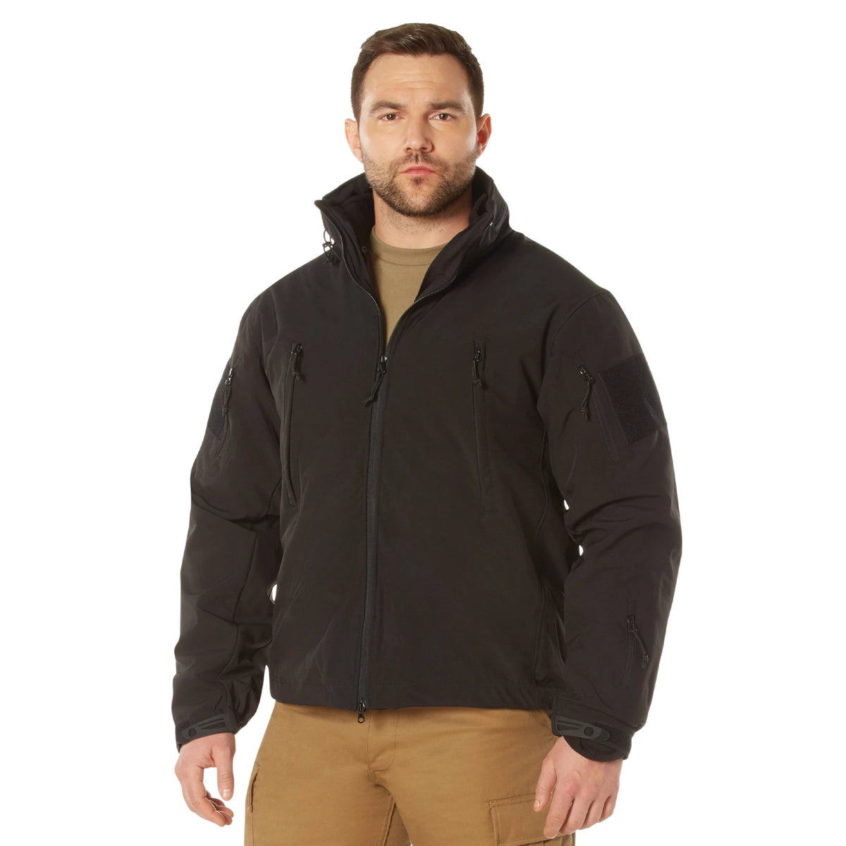 Rothco 3-in-1 Spec Ops Soft Shell Jacket - Rothco 3943-BK-XL