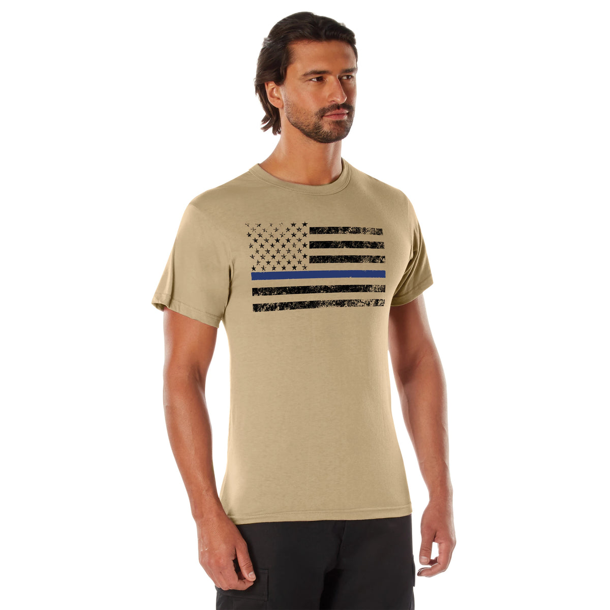 Rothco Thin Blue Line T-Shirt - Rothco 3962