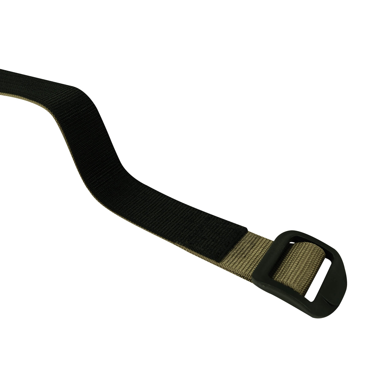 Rothco Reversible Airport Friendly Riggers Belt - Black / Coyote - Rothco 3963-LRG