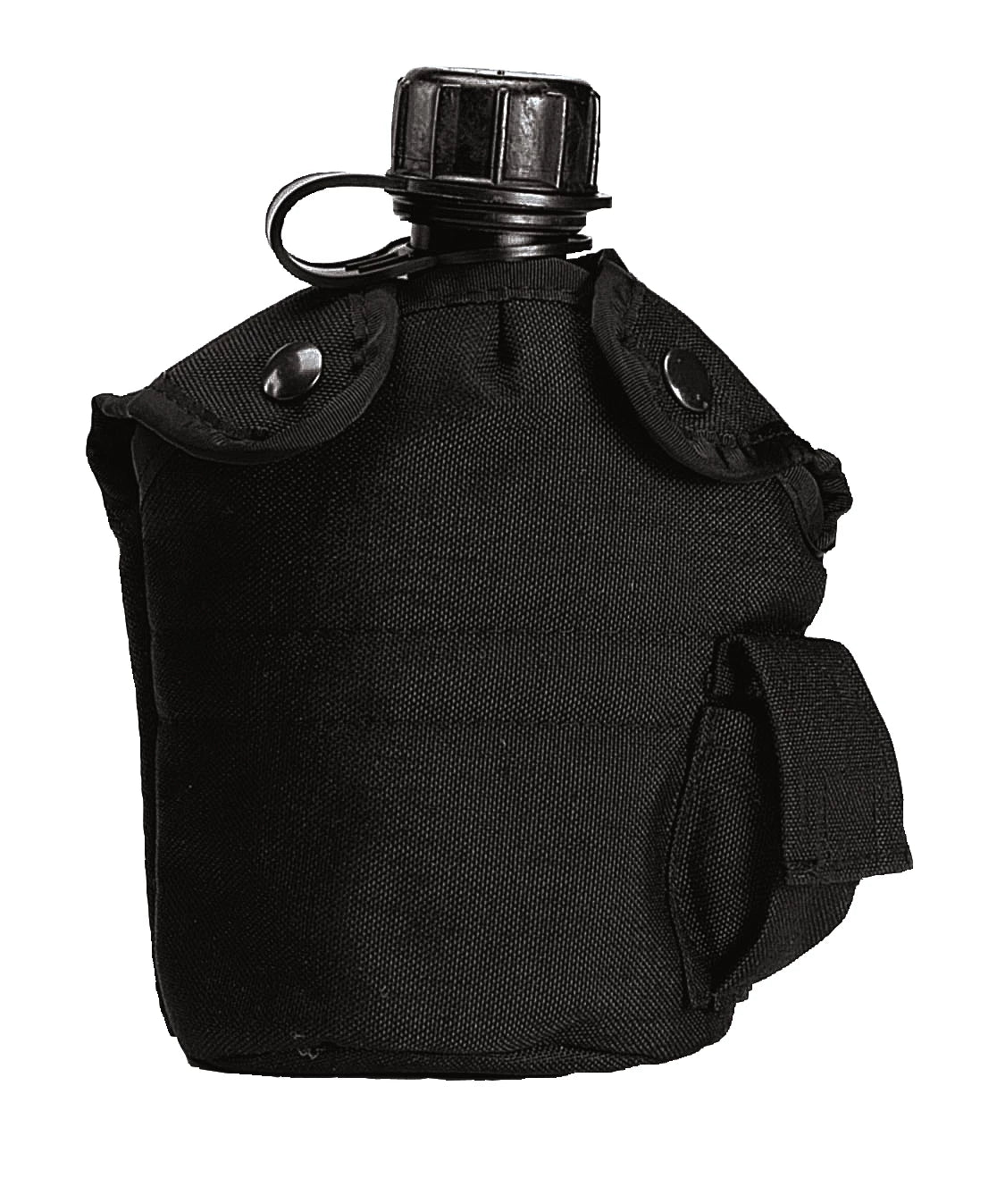 Rothco G.I. Type Enhanced Nylon 1qt. Canteen Cover - Rothco 40010-BK