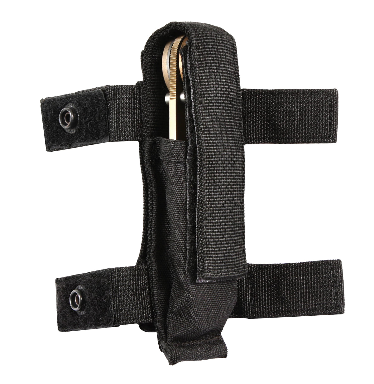 Rothco MOLLE Compatible Knife / Flashlight Sheath - Rothco 40066-BK