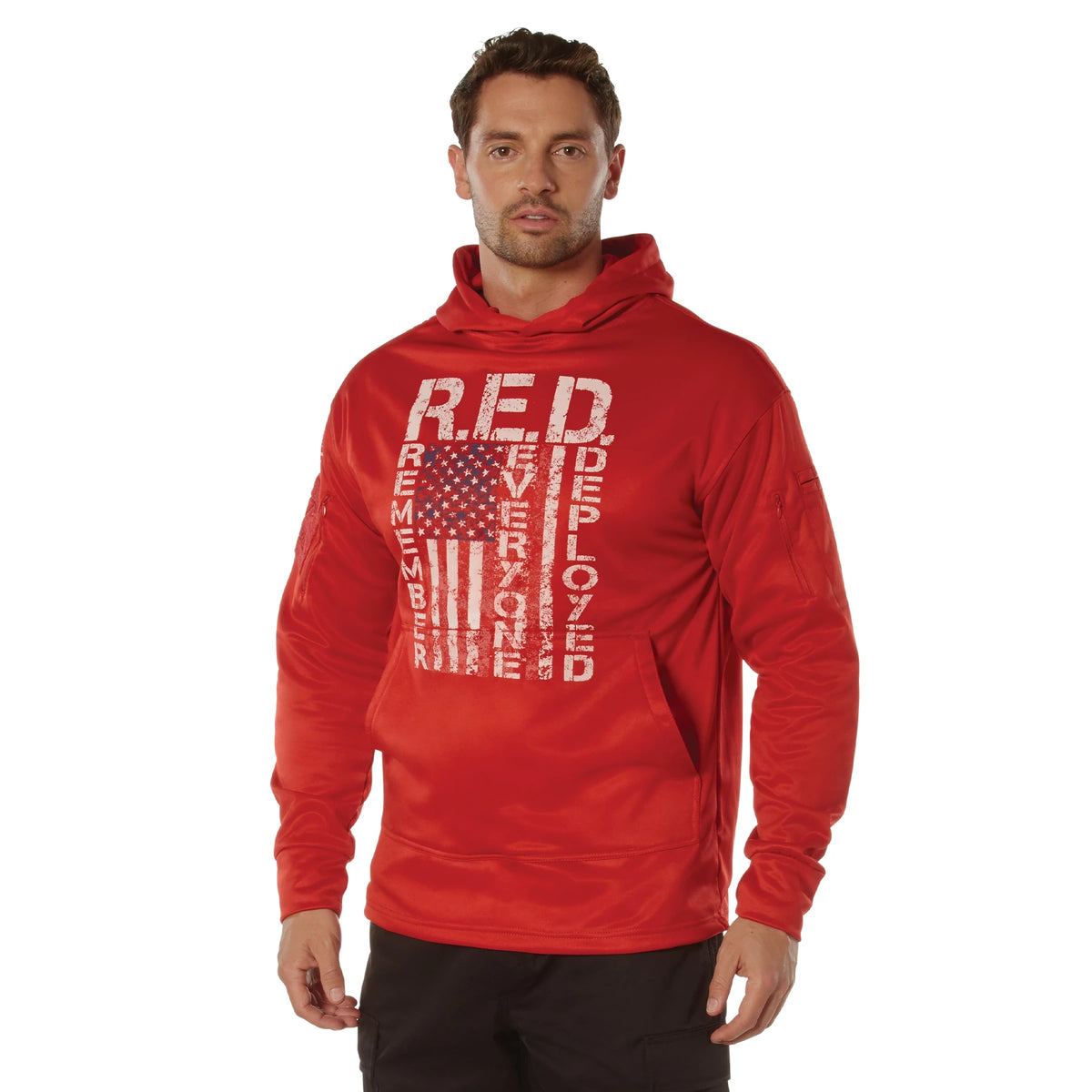 Rothco Concealed Carry R.E.D. (Remember Everyone Deployed) Hoodie - Rothco 4036-LRG