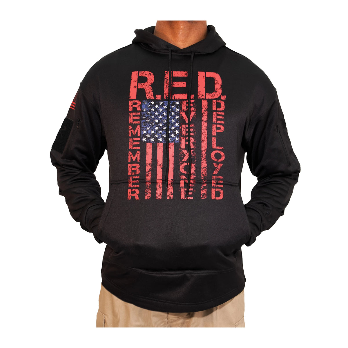 Rothco Concealed Carry R.E.D. (Remember Everyone Deployed) Hoodie - Rothco 40362