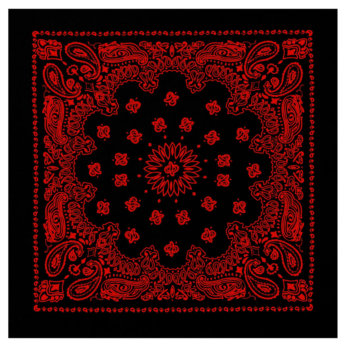 Rothco Trainmen Paisley Bandana - 22" X 22" - Rothco 4043