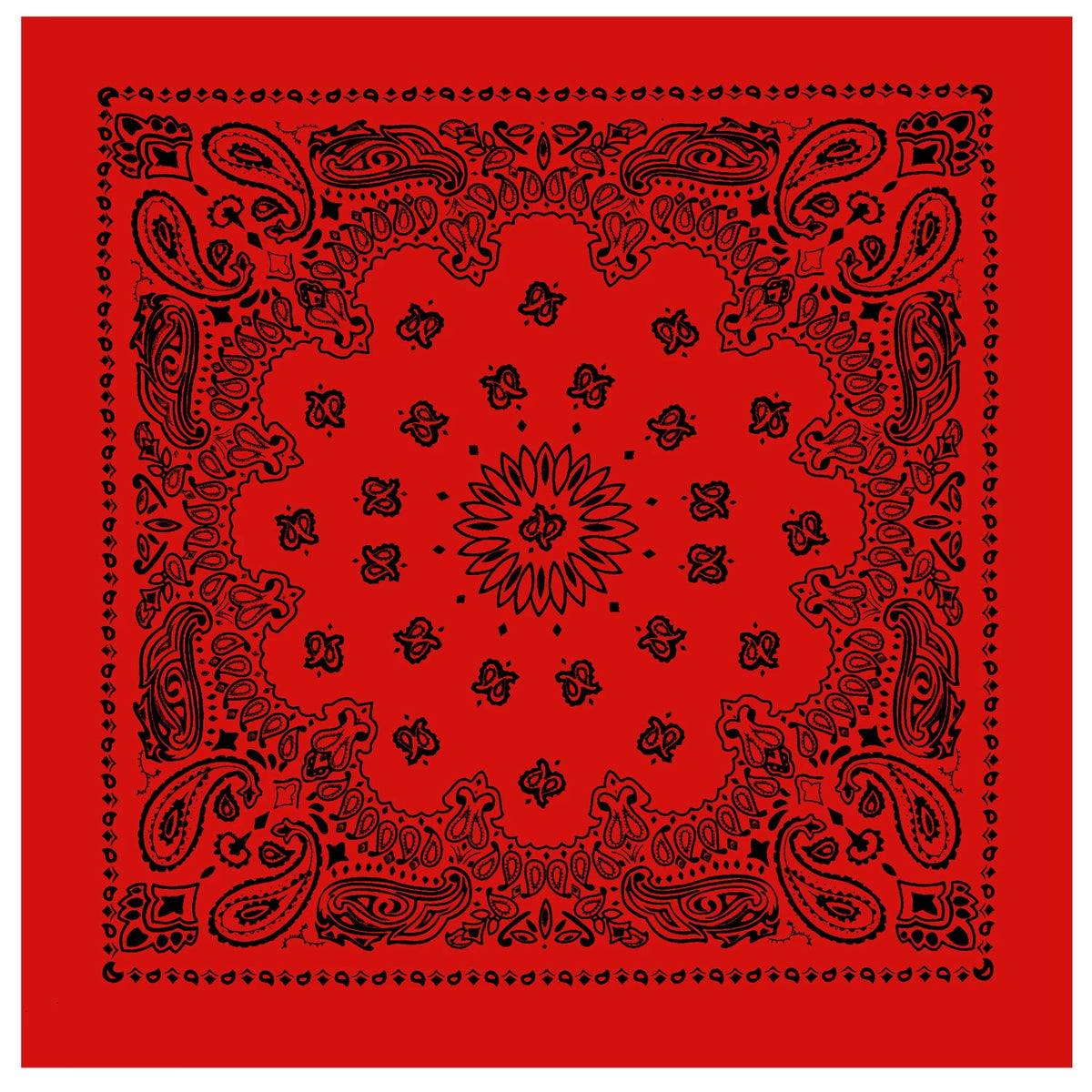 Rothco Trainmen Paisley Bandana - 22" X 22" - Rothco 4057