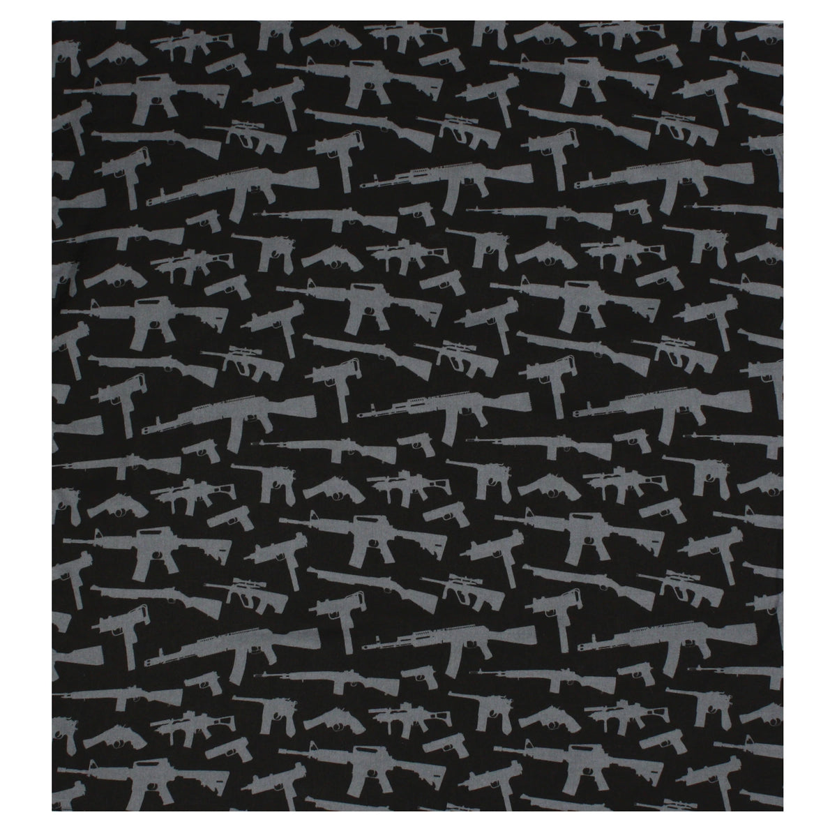 Rothco Gun Pattern Bandana - Rothco 4099-BK