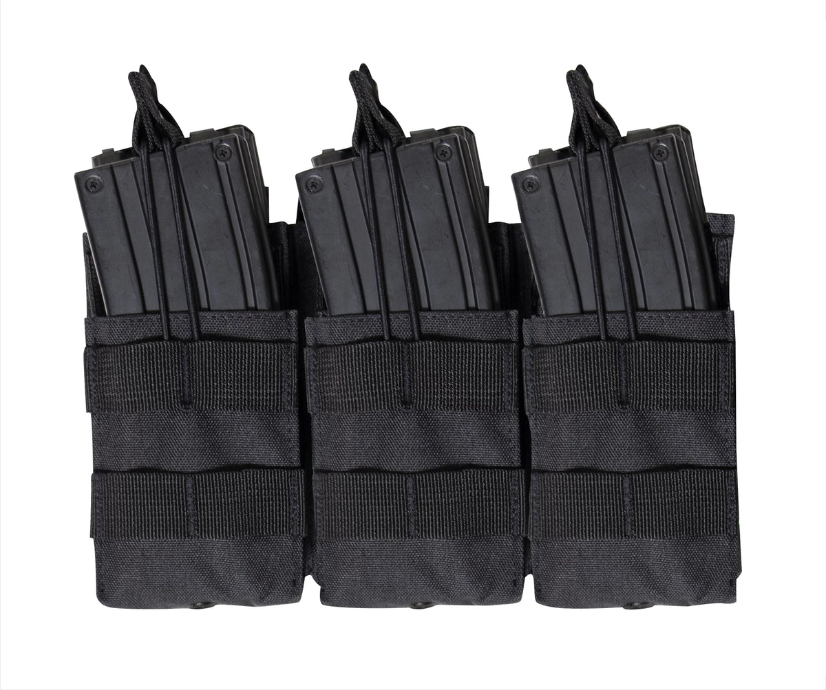 Rothco MOLLE Open Top Six Rifle Mag Pouch - Rothco 41006