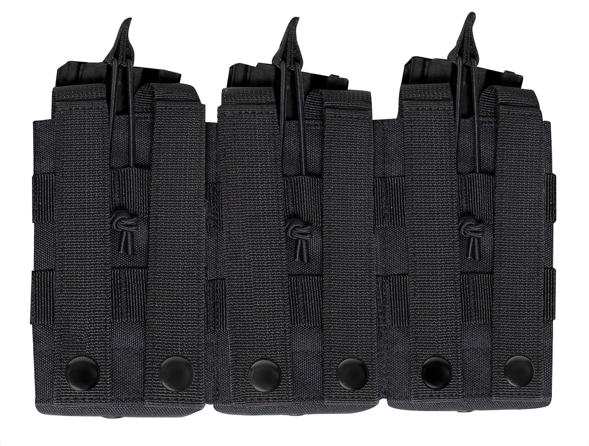 Rothco MOLLE Open Top Six Rifle Mag Pouch - Rothco 41006