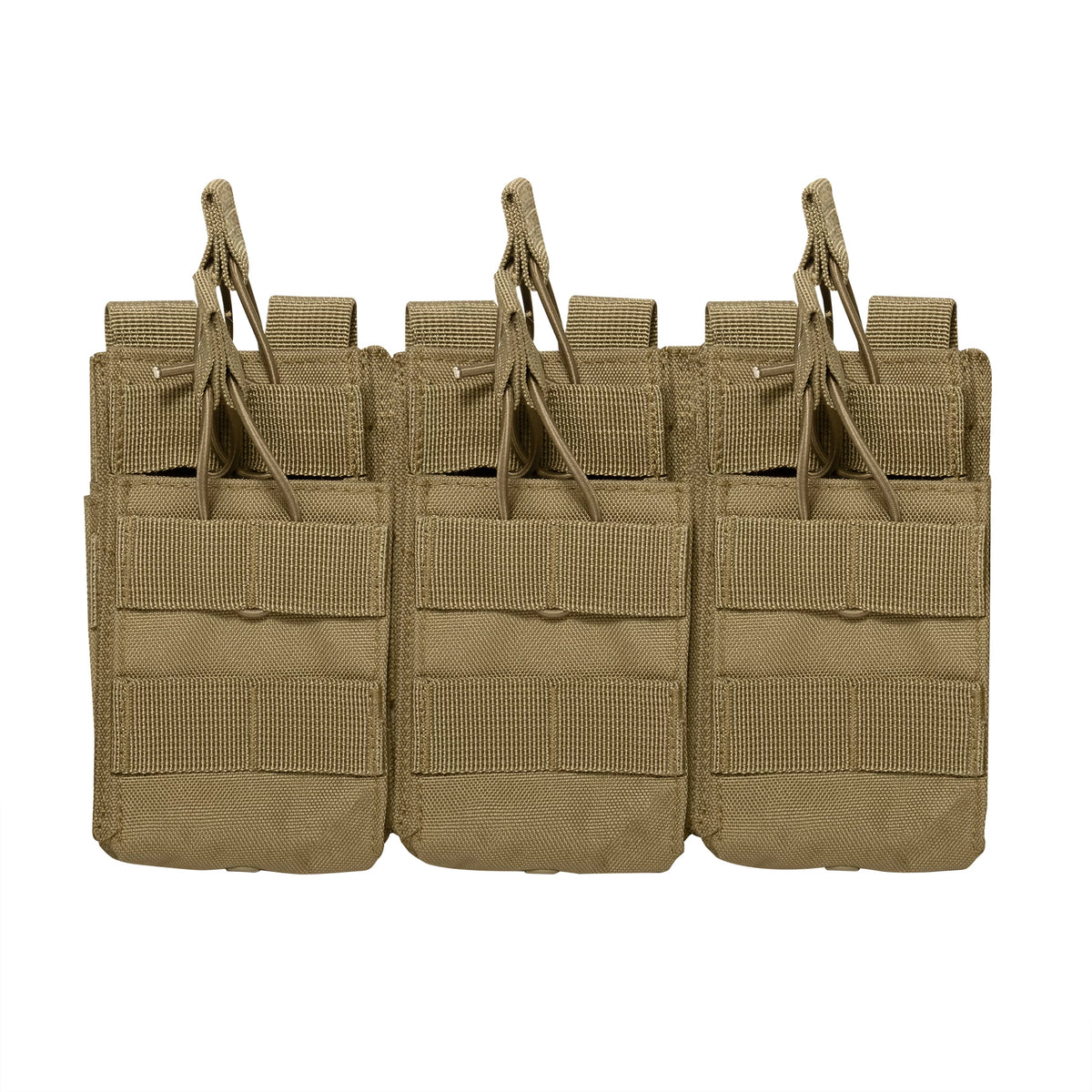 Rothco MOLLE Open Top Six Rifle Mag Pouch - Rothco 41007